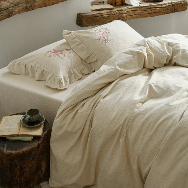 Prairie Rose Ruffle Bedding Set