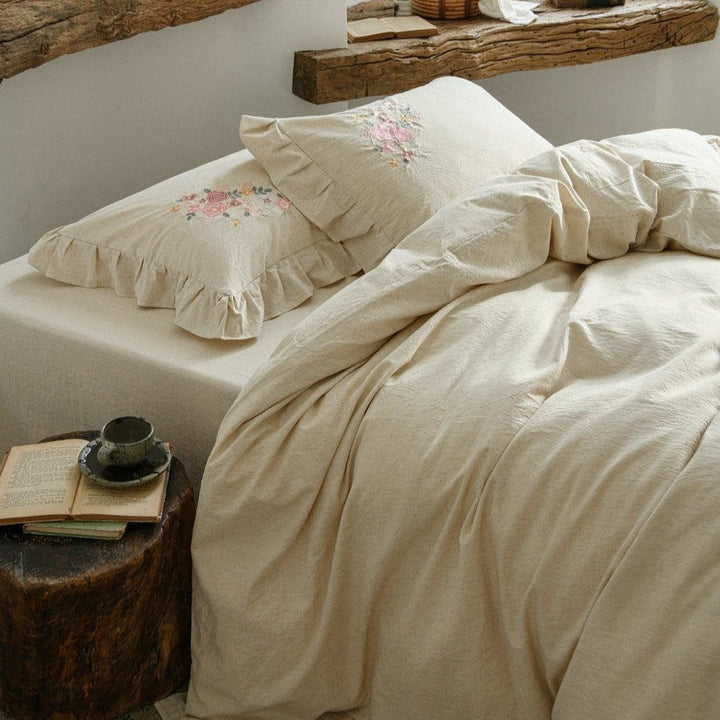 Prairie Rose Ruffle Bedding Set