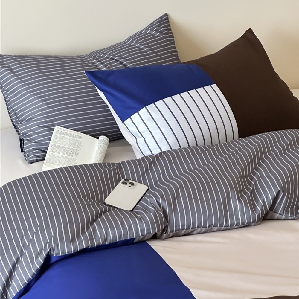 Downtown Patchwork Bedding Set