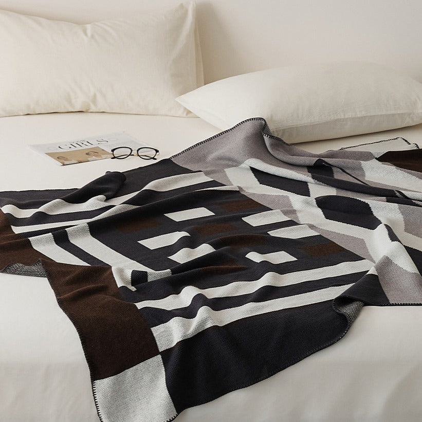 Colourful Geometry Blanket Collection
