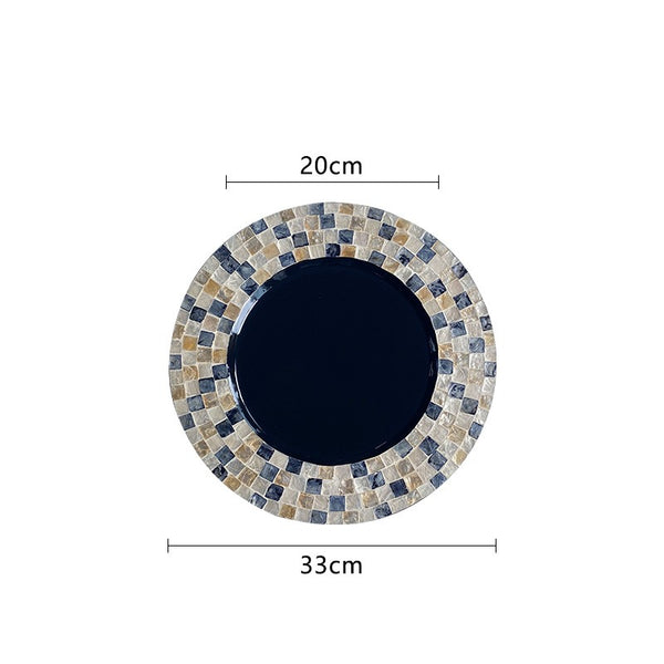 Blue Bubble Shell Tray