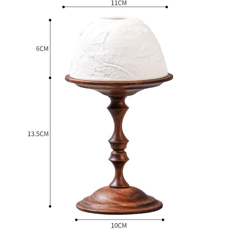 Natural Garden Candle Holder Set