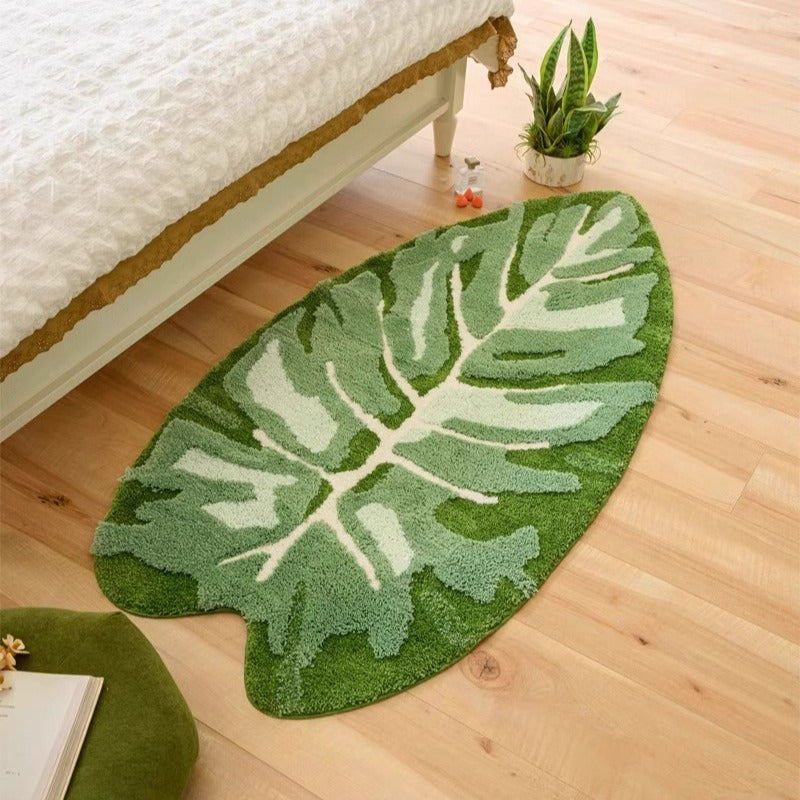 Monstera Leaf Step Rug