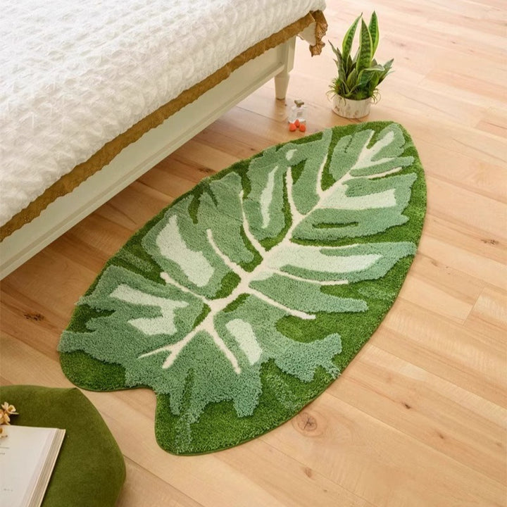 Monstera Leaf Step Rug