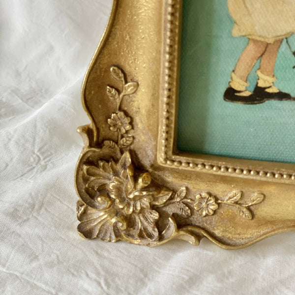 Gilded Floral Ornate Frame