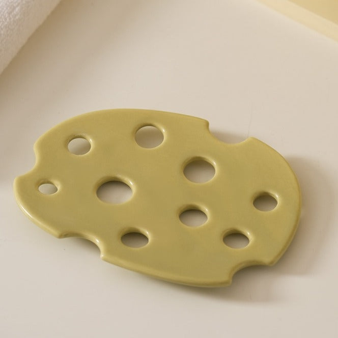 Swiss Cheese Soap Dish