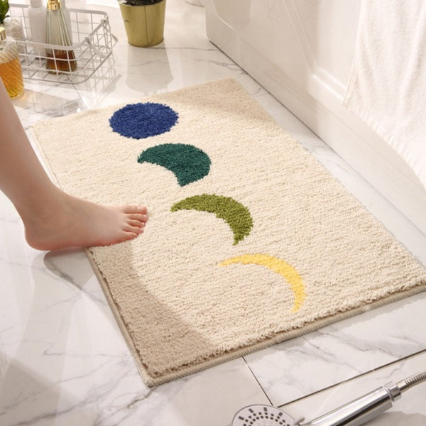 Moon Phase Stroll Bath Mat