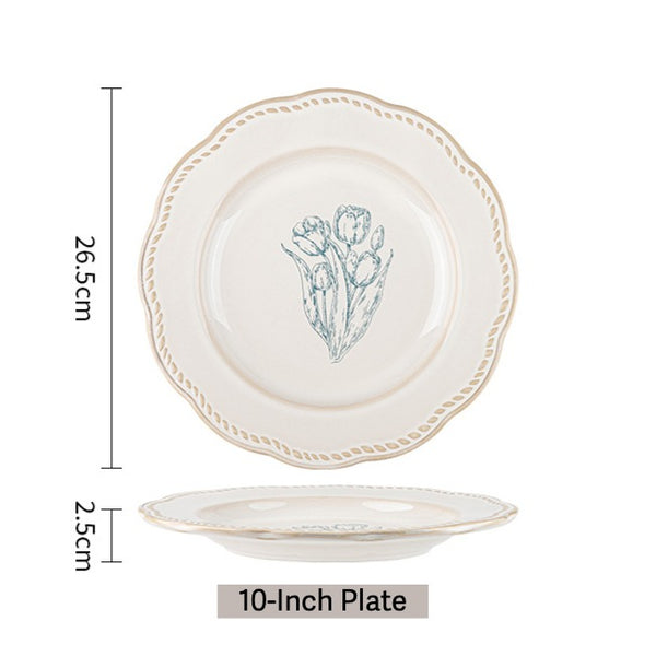 Heritage Tulip Plates