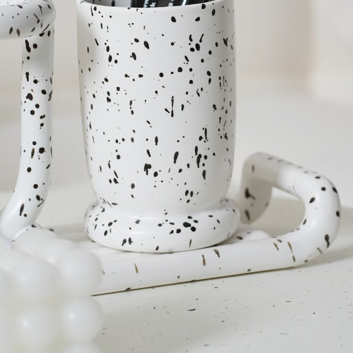Puff Cream Ceramic Tray Collection