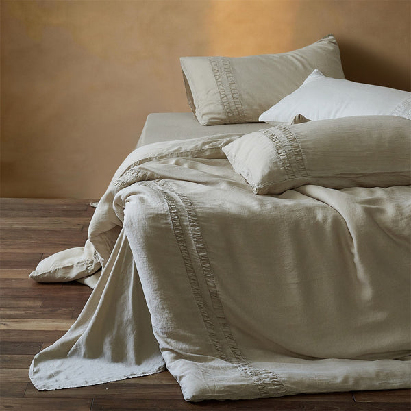 Cottage Ruched Bedding Set