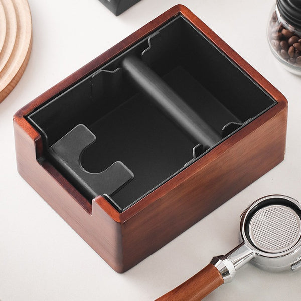 The Daily Grind Wooden Knock Box