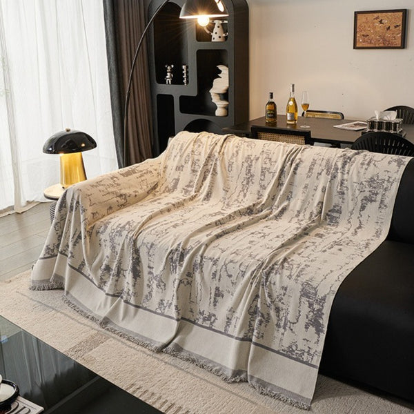 Ethereal Grey Sofa Cover