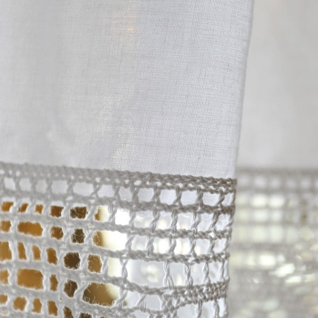 Peaceful Lace Tassel Cabinet Curtain