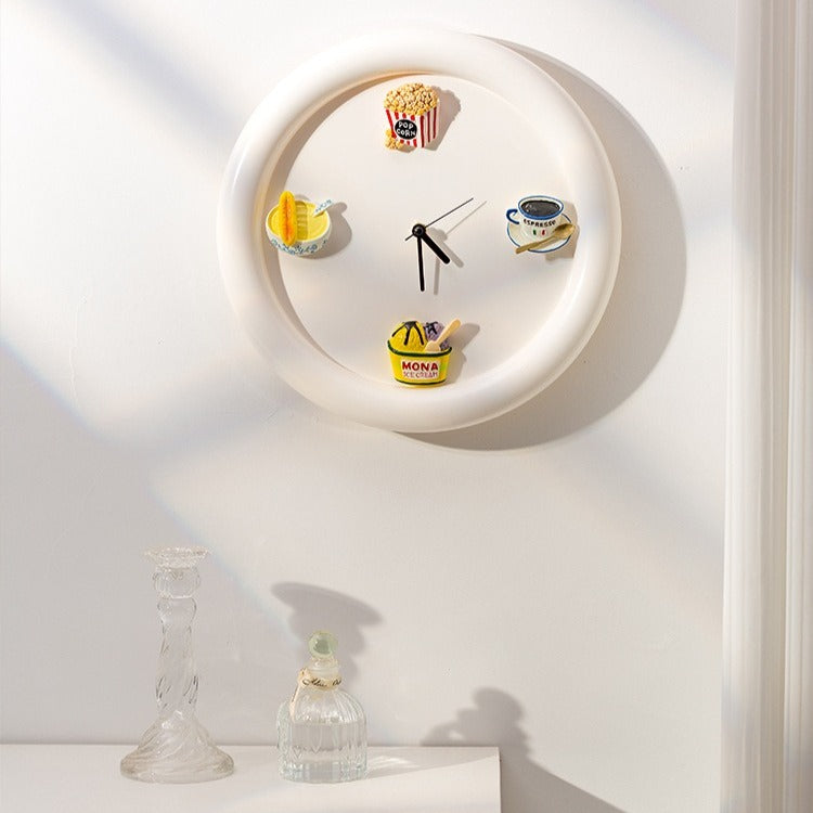 Snack Time Wall Clock