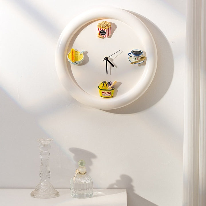 Snack Time Wall Clock