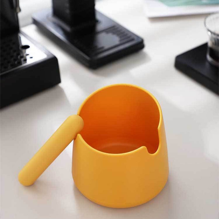 The Daily Grind Mini Yellow Knock Box