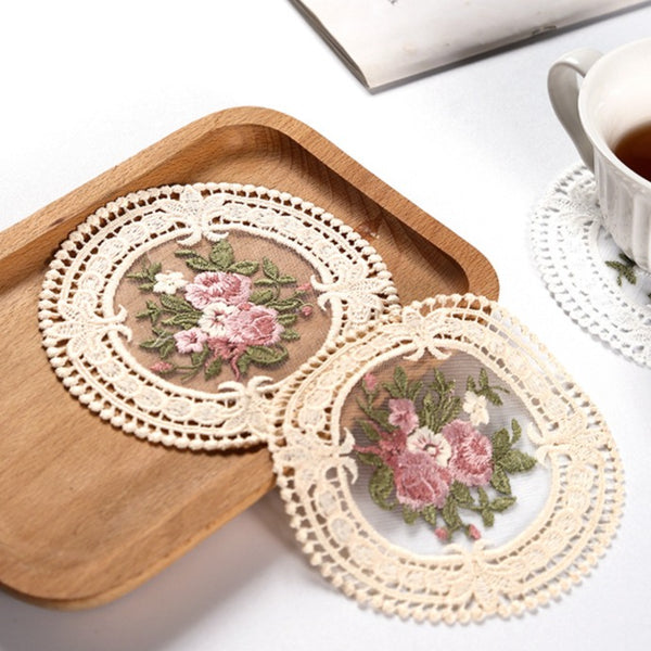 Rose Garden Coaster Set