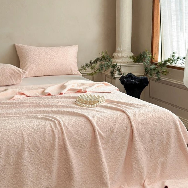 Peach Begonia Blanket