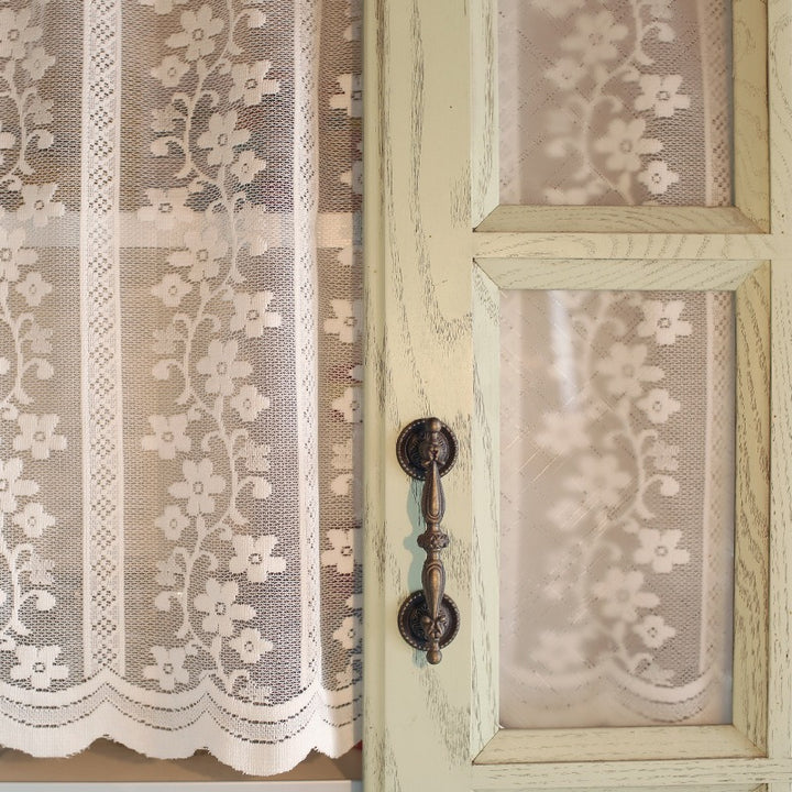 Daisy Lace Cabinet Curtain