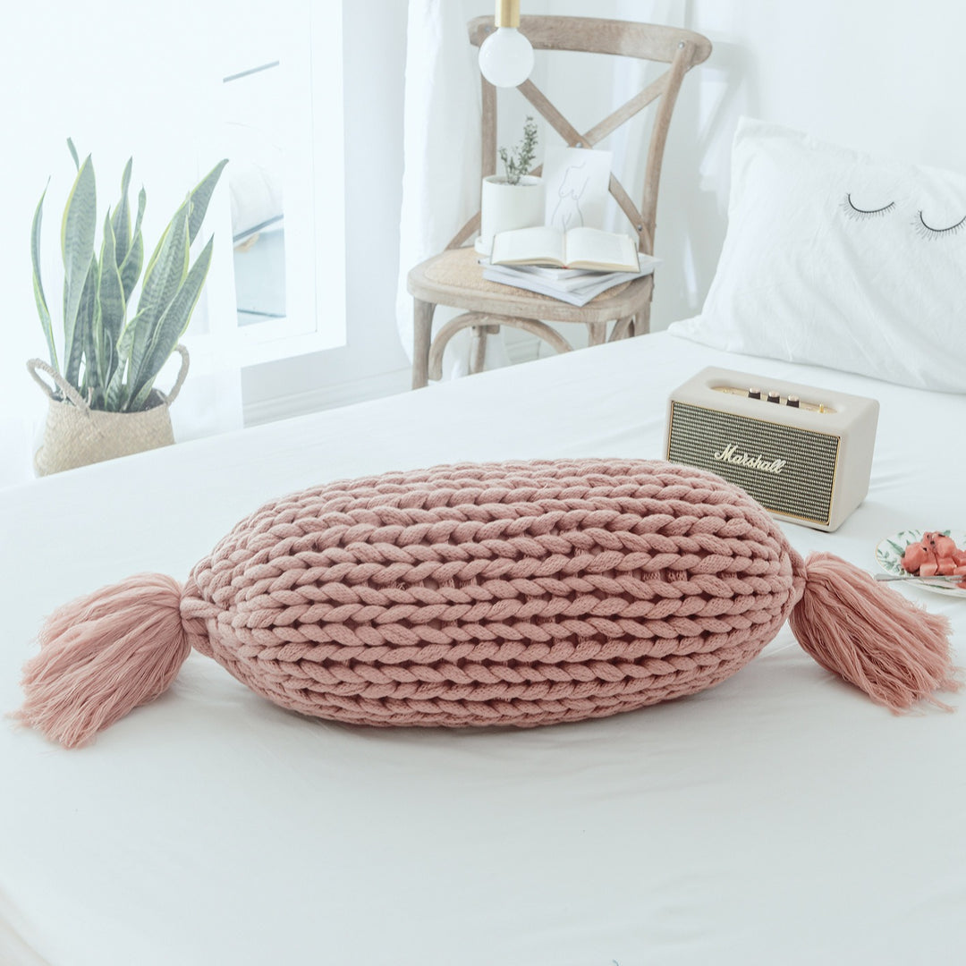 Candy Knit Cushion