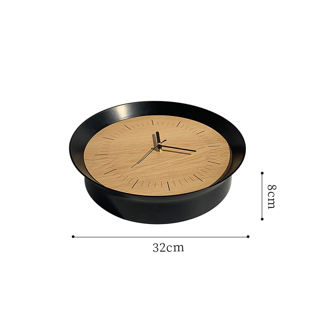 Line Mark Minimalist Clock