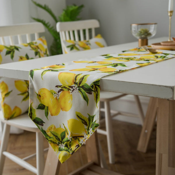 Sicilian Lemon Table Runner