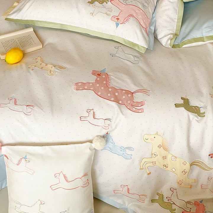 Pastel Pony Parade Bedding Set