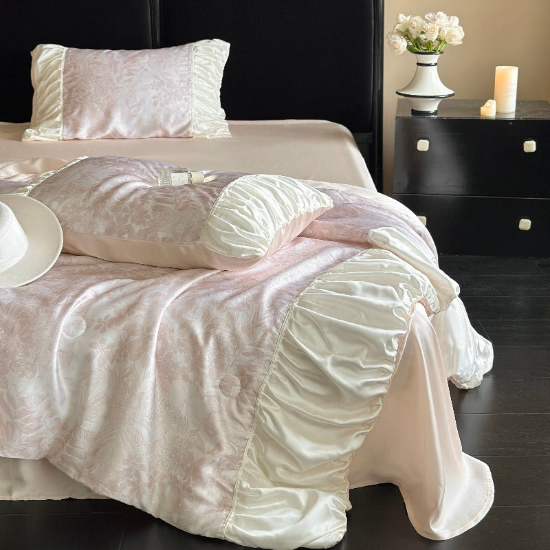 Parisian Ruffle Lyocell Bedding Set
