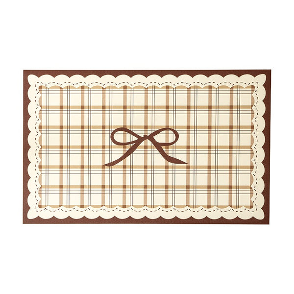 Caramel Bow Mat