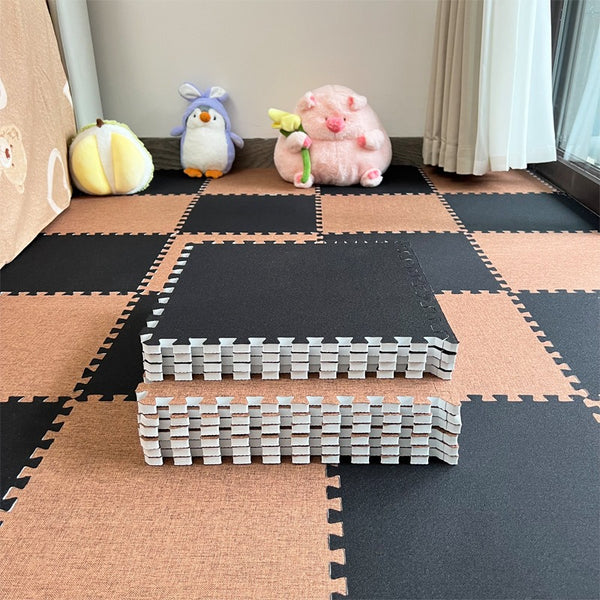 Summer Puzzle Tile Set - Coffee Fudge