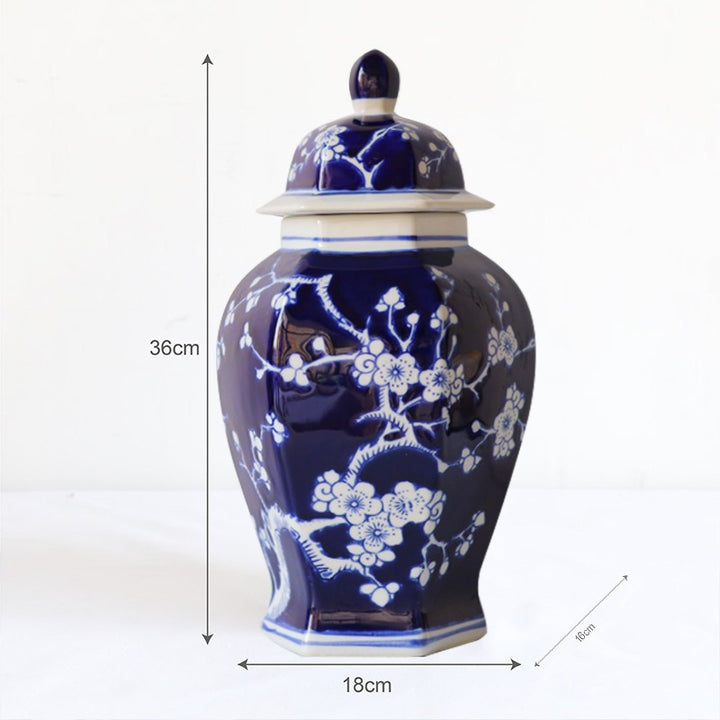 Royal Floral Ceramic Vase Collection