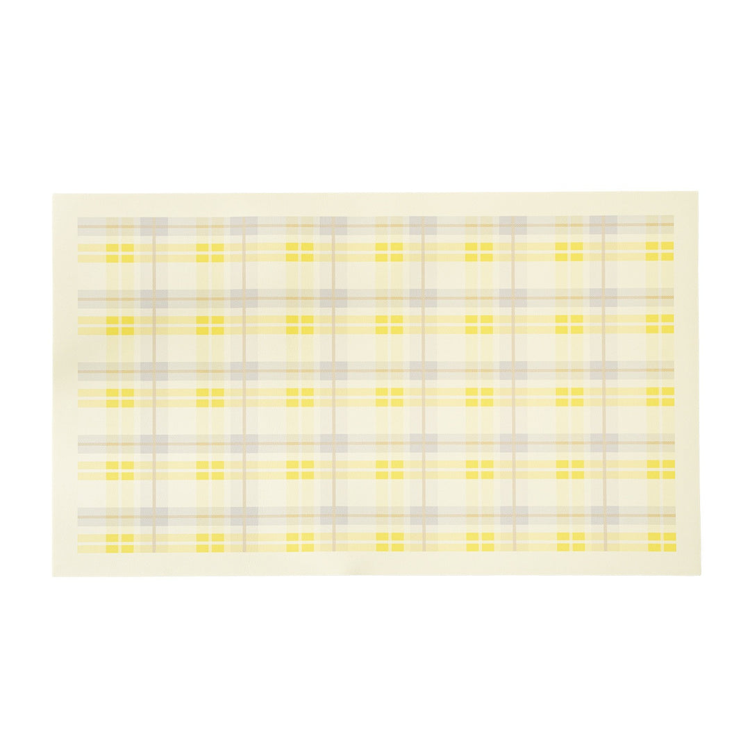Sunny Gingham Check Bath Mat