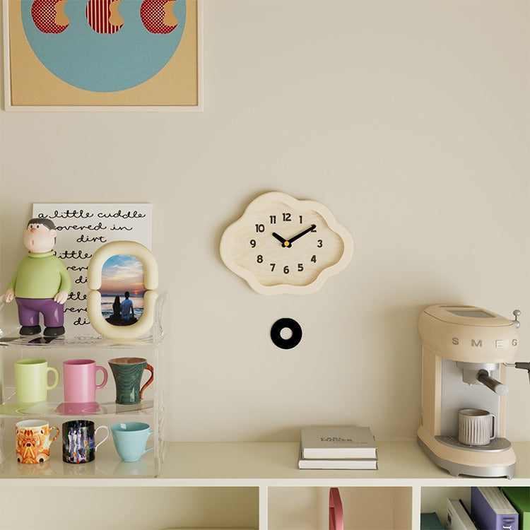 Calm Cloud Wall Clock