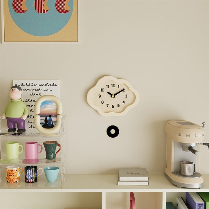Calm Cloud Wall Clock