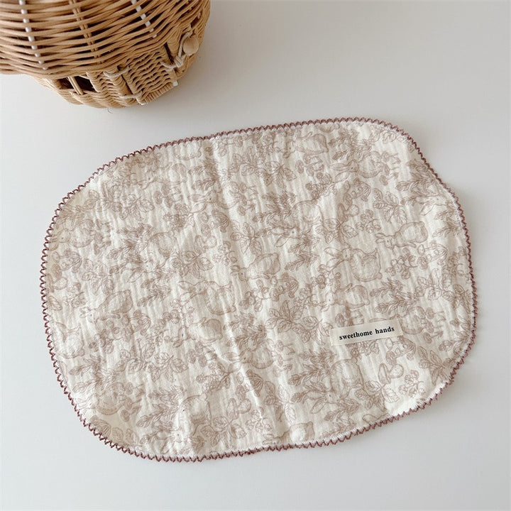Floral Lullaby Burp Cloth Set