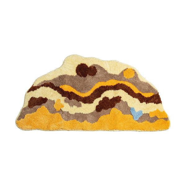 Cute Nature Scene Bath Mat