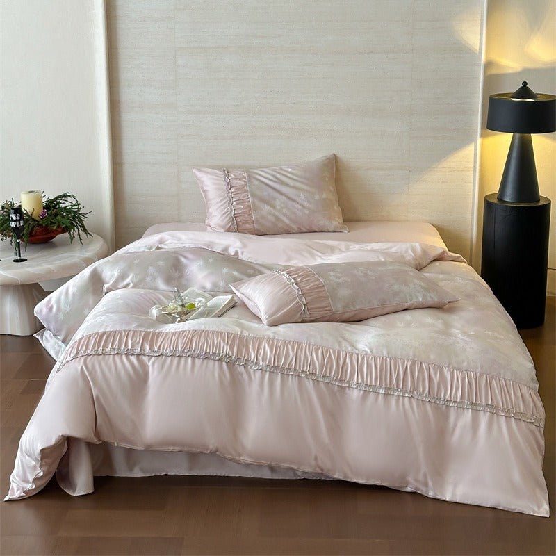 Elegant Silk Bedding Set Collection