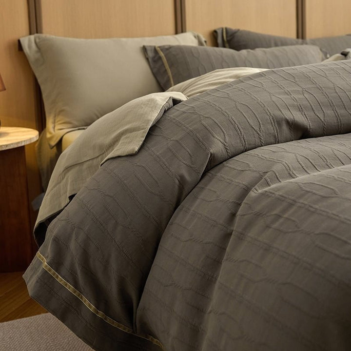 Sand Timber Diary Bedding Set