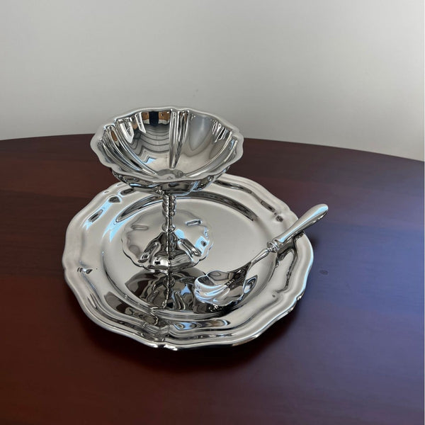 Royal Floral Metal Cup