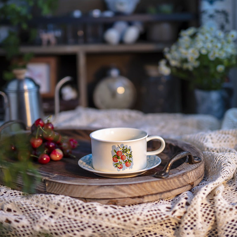 Wide Awake Teacup Set