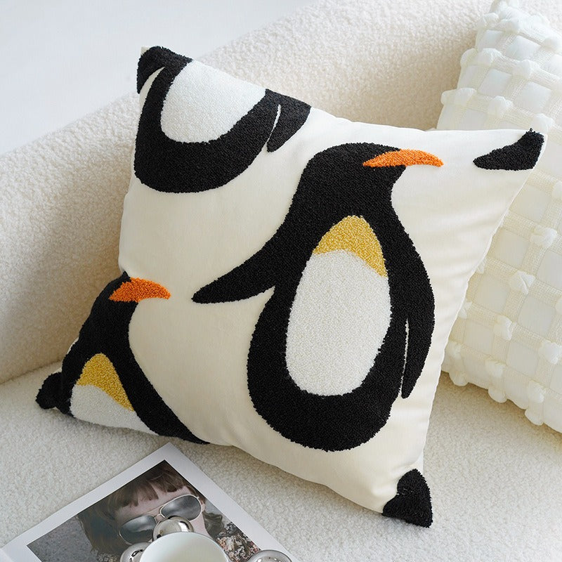 Penguin Parade Cushion