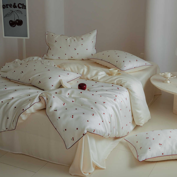 Cherry Lyocell Bedding Set