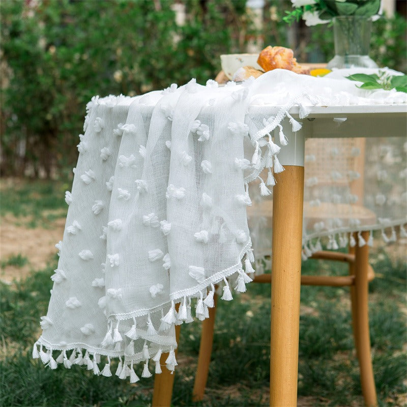 Fur Fur Round Table Cloth
