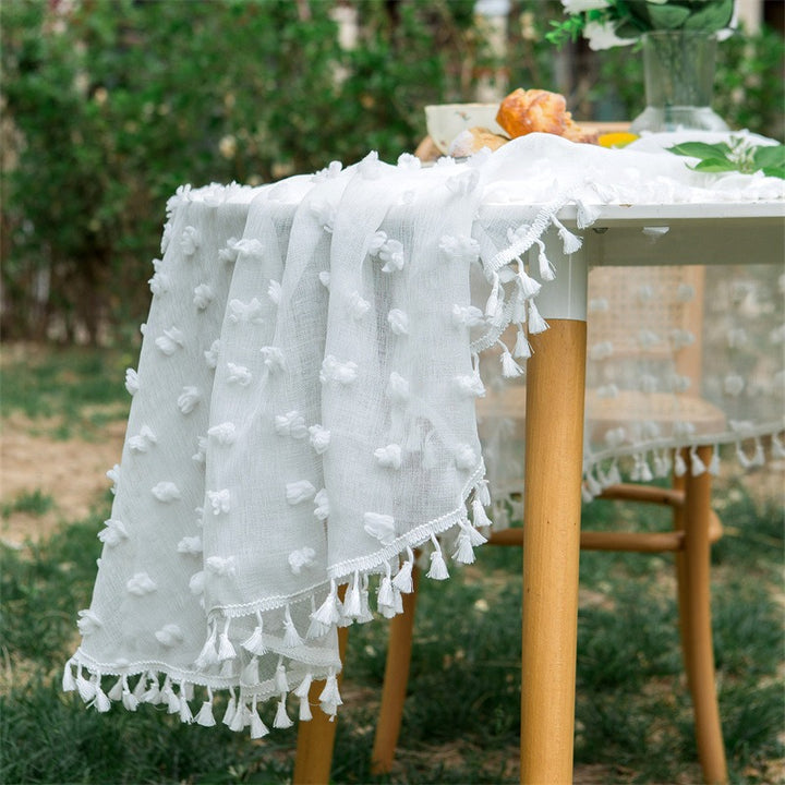 Fur Fur Round Table Cloth