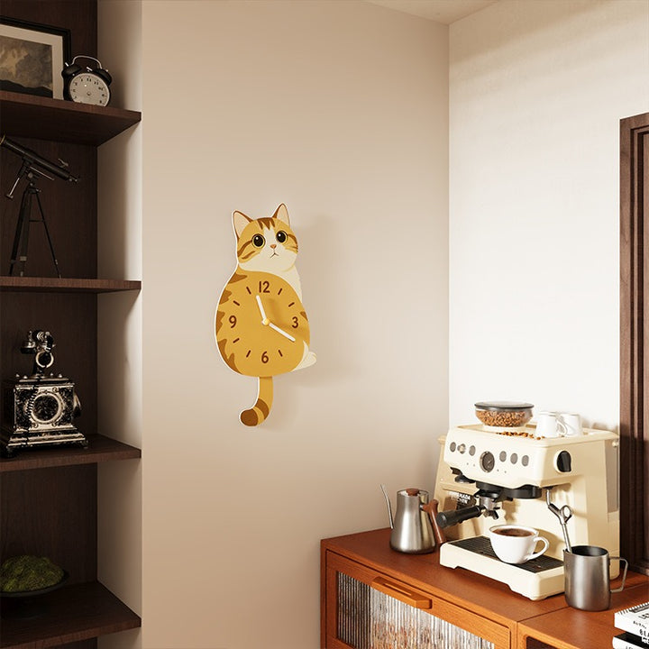 Wagging Tail Wall Clock