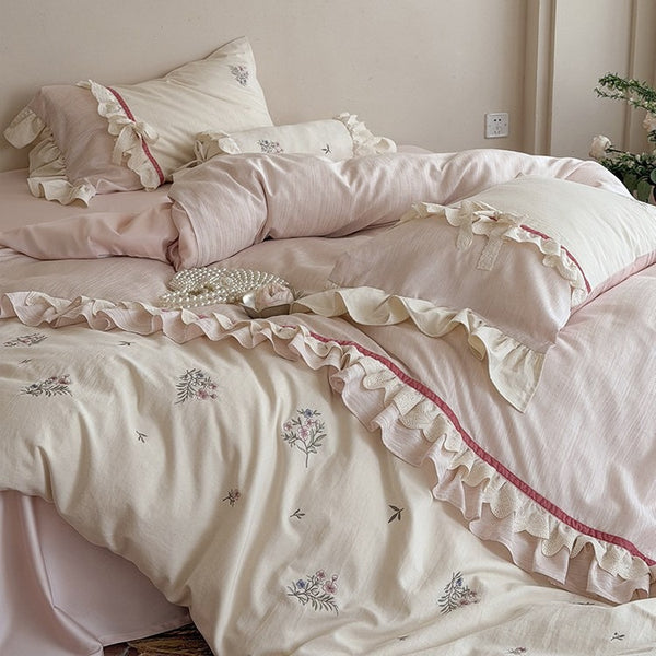 Bluebell Bow Bedding Set