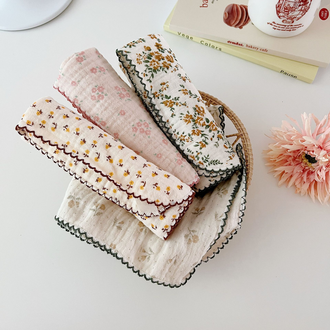 Spring Seedling Muslin Towel Set