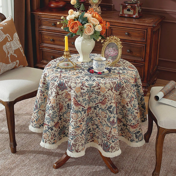 Royal Skies Round Tablecloth