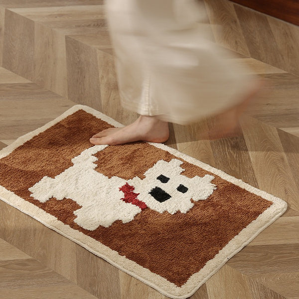 Gentle Maltese Bath Mat