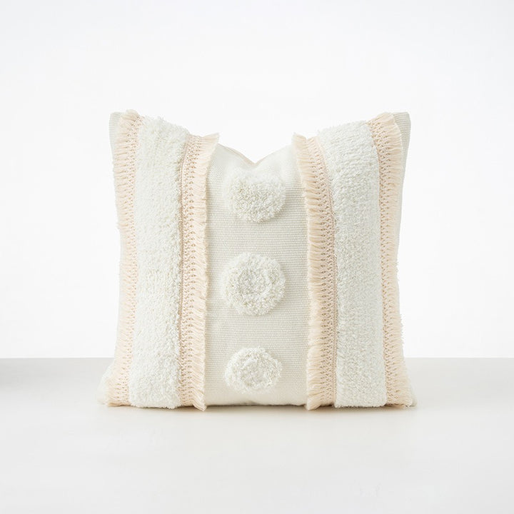Cream Plush Cushion Collection